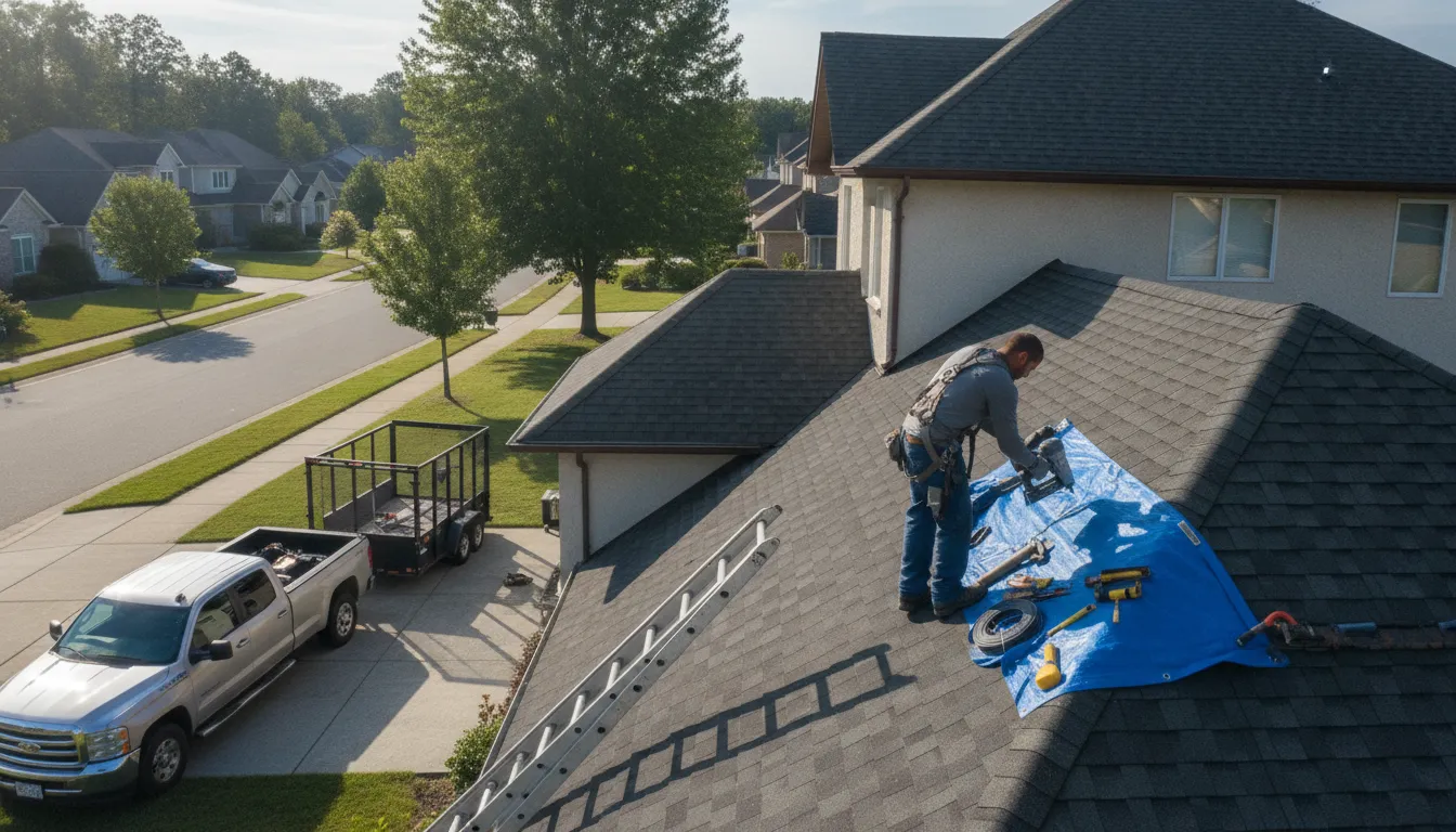 Trusted Storm Damage Roof Repair for New London Homes & Businesses